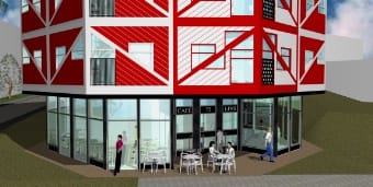 Förslag till bostadshus