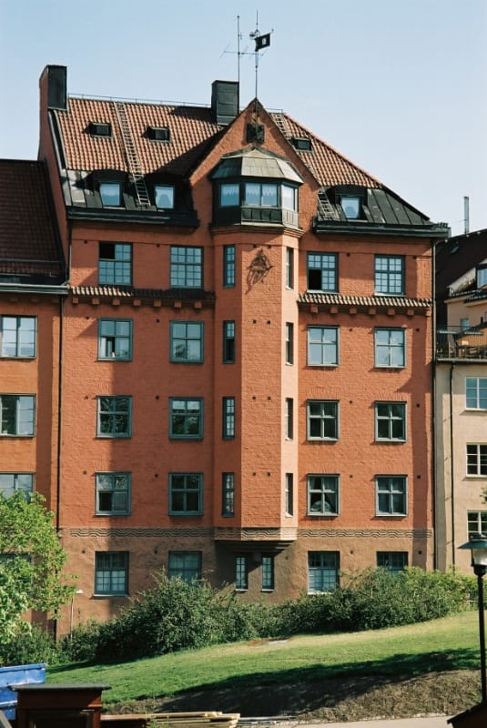 Vita bergen i Stockholm